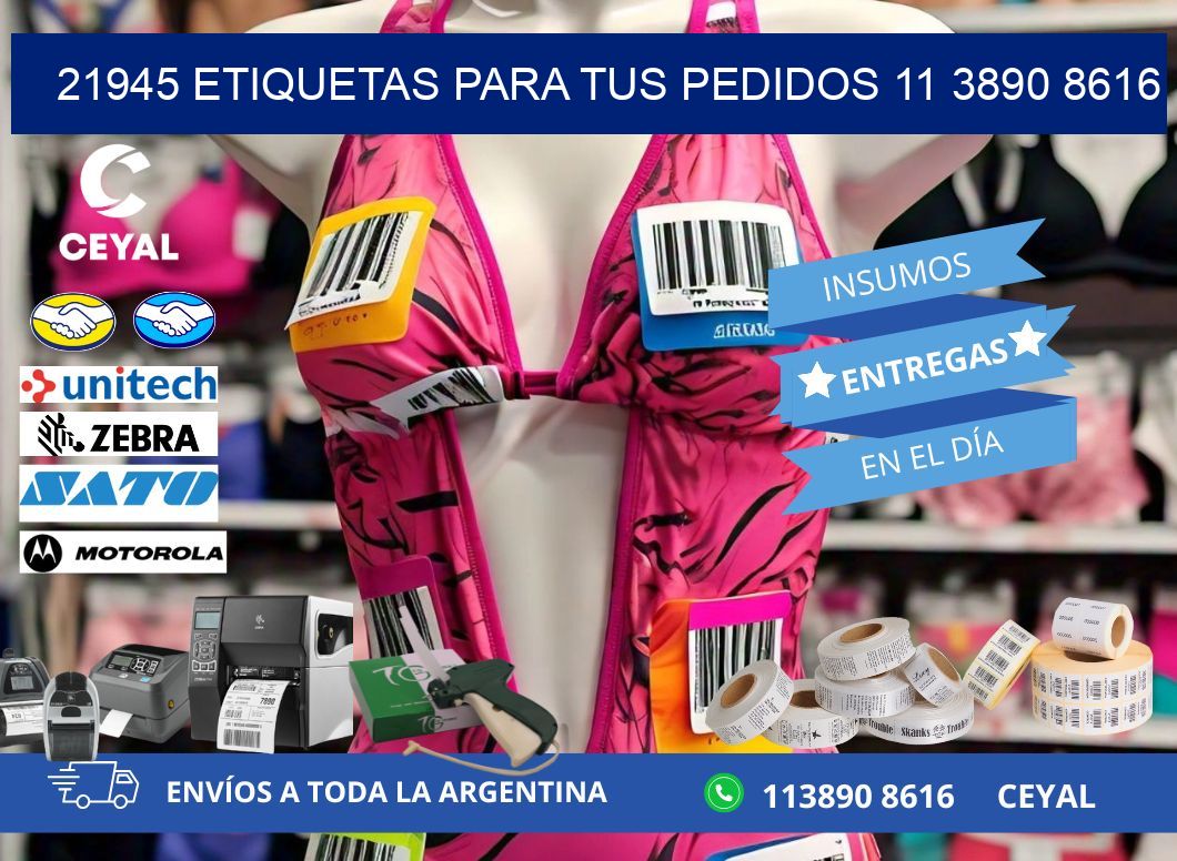 21945 ETIQUETAS PARA TUS PEDIDOS 11 3890 8616