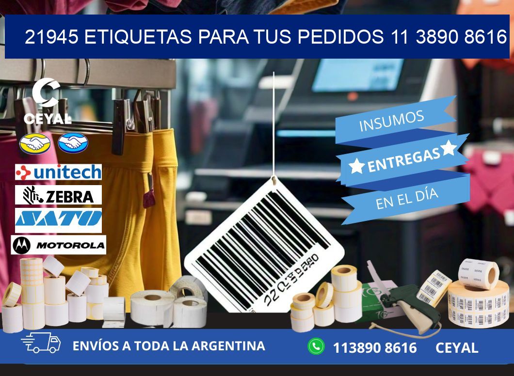 21945 ETIQUETAS PARA TUS PEDIDOS 11 3890 8616