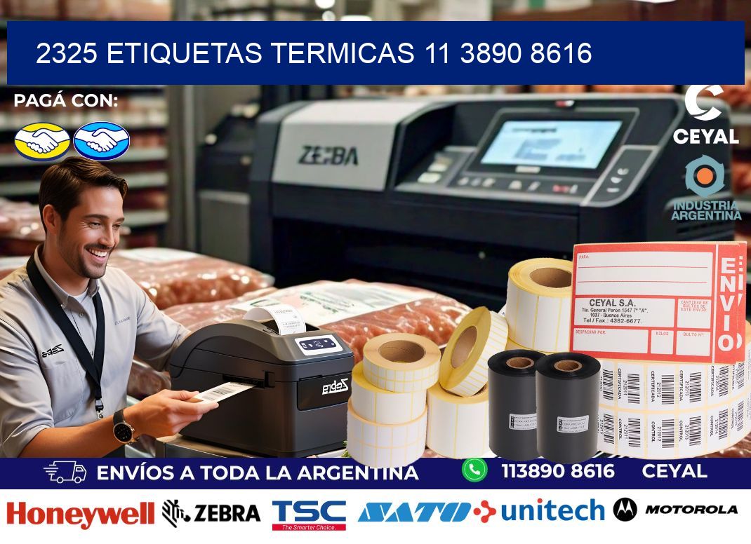2325 ETIQUETAS TERMICAS 11 3890 8616