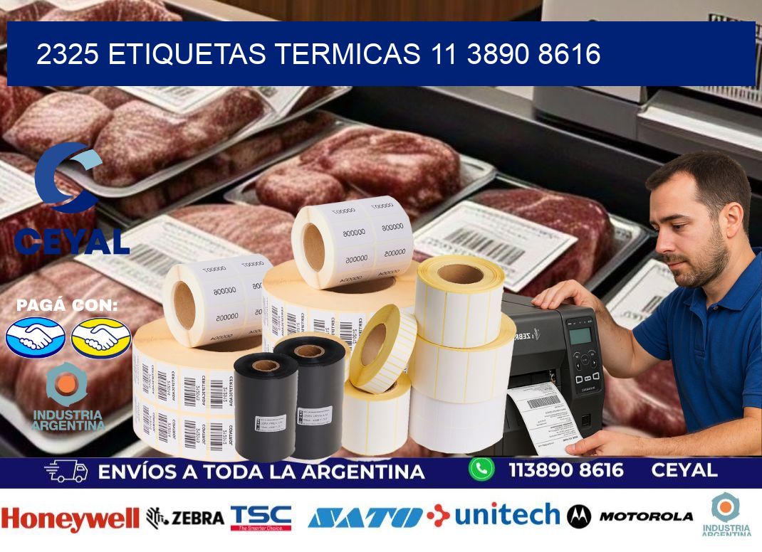 2325 ETIQUETAS TERMICAS 11 3890 8616