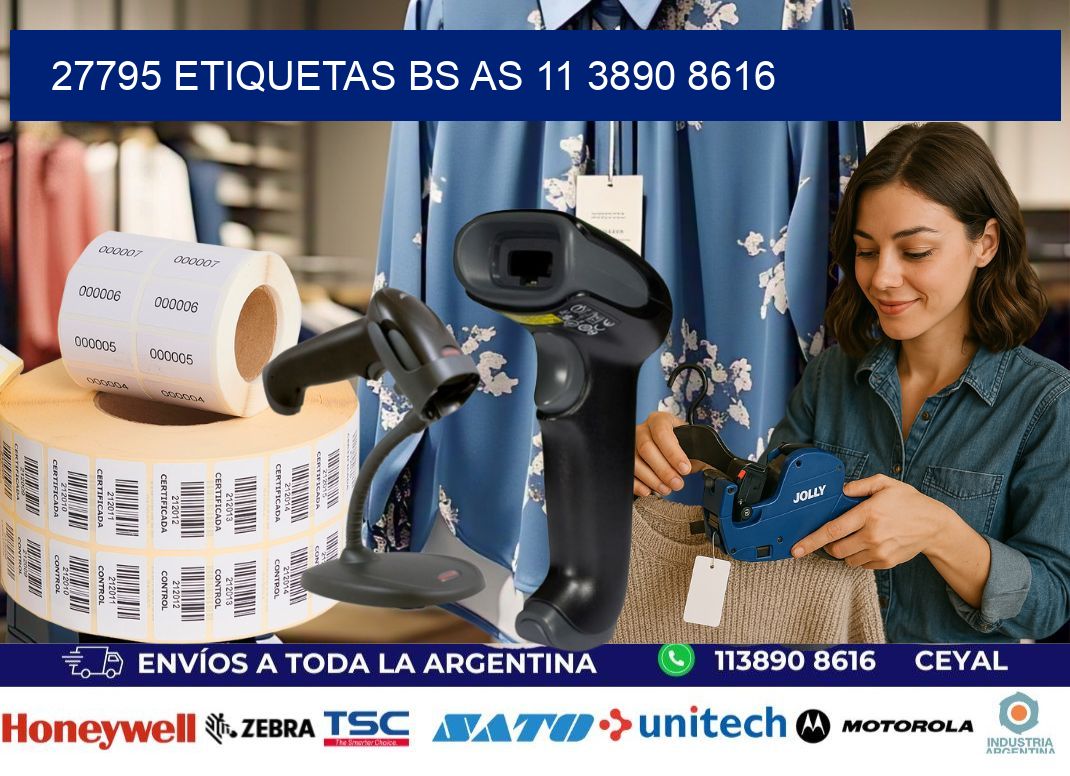 27795 ETIQUETAS BS AS 11 3890 8616