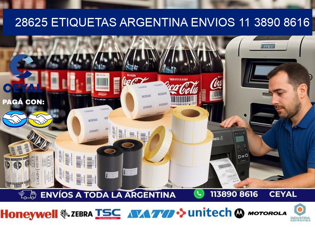 28625 ETIQUETAS ARGENTINA ENVIOS 11 3890 8616