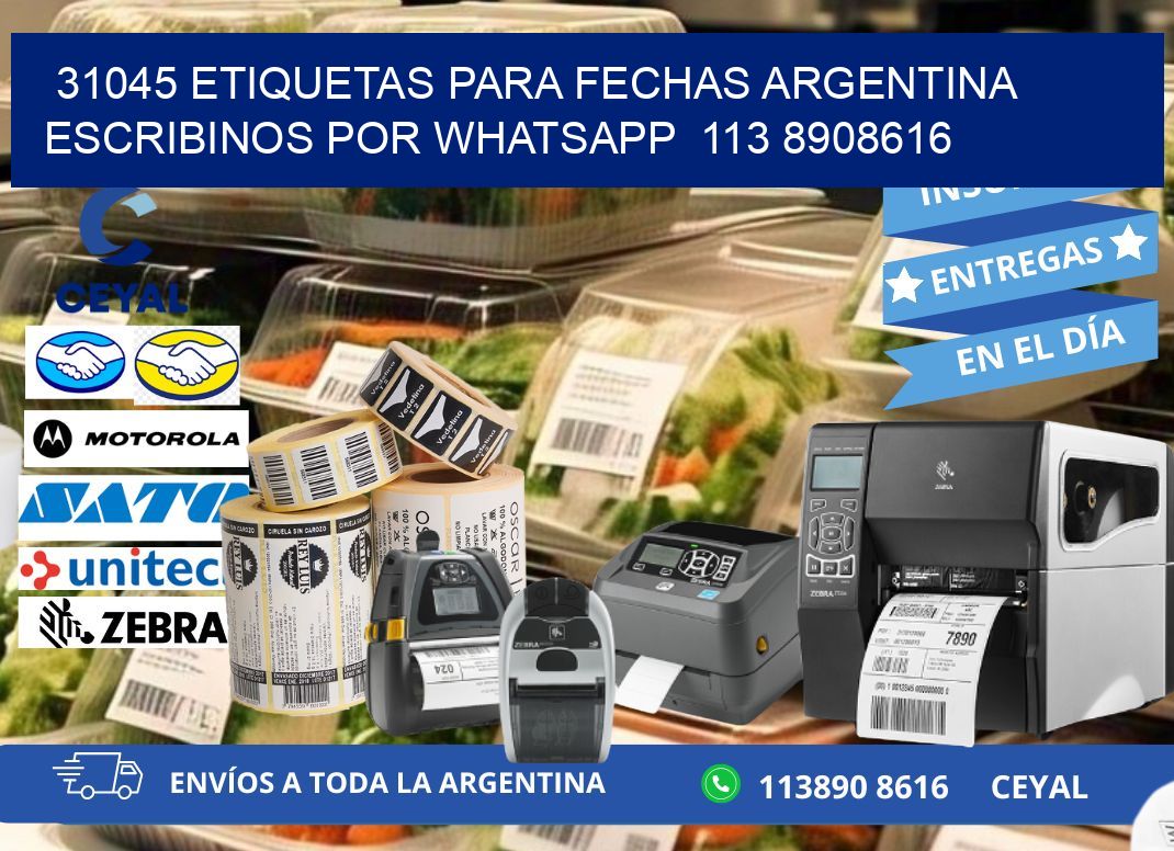 31045 ETIQUETAS PARA FECHAS ARGENTINA ESCRIBINOS POR WHATSAPP  113 8908616