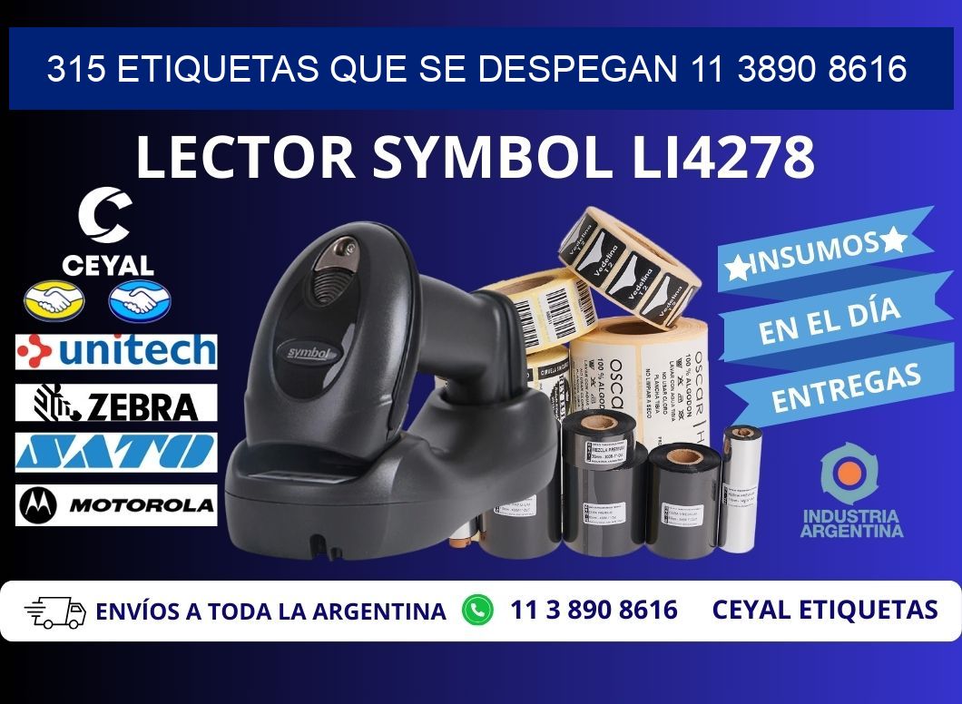 315 ETIQUETAS QUE SE DESPEGAN 11 3890 8616