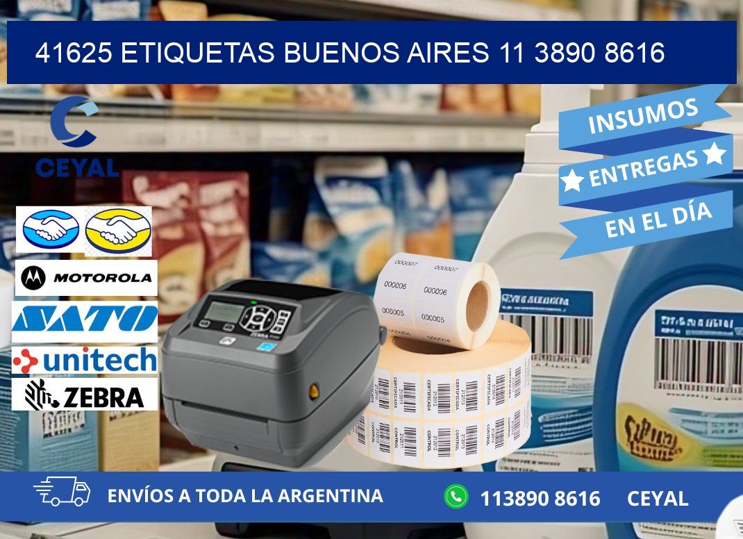 41625 ETIQUETAS BUENOS AIRES 11 3890 8616