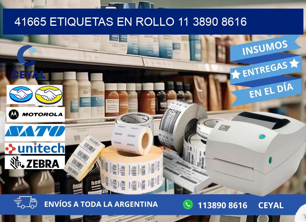 41665 ETIQUETAS EN ROLLO 11 3890 8616