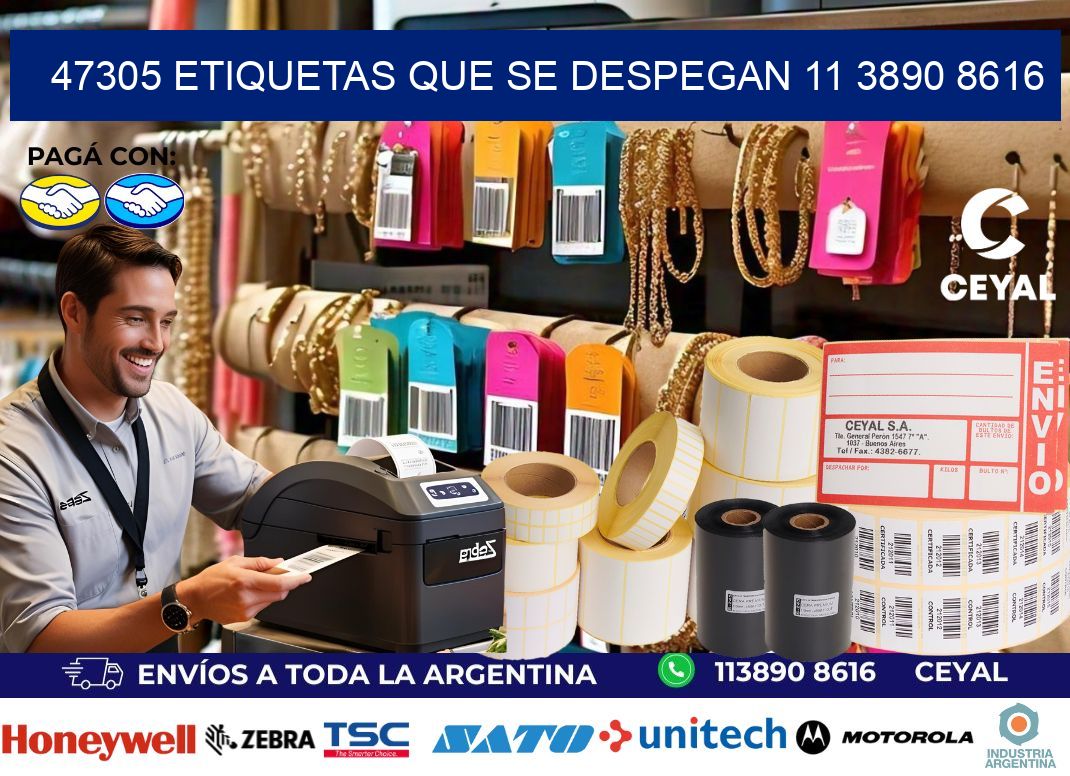 47305 ETIQUETAS QUE SE DESPEGAN 11 3890 8616