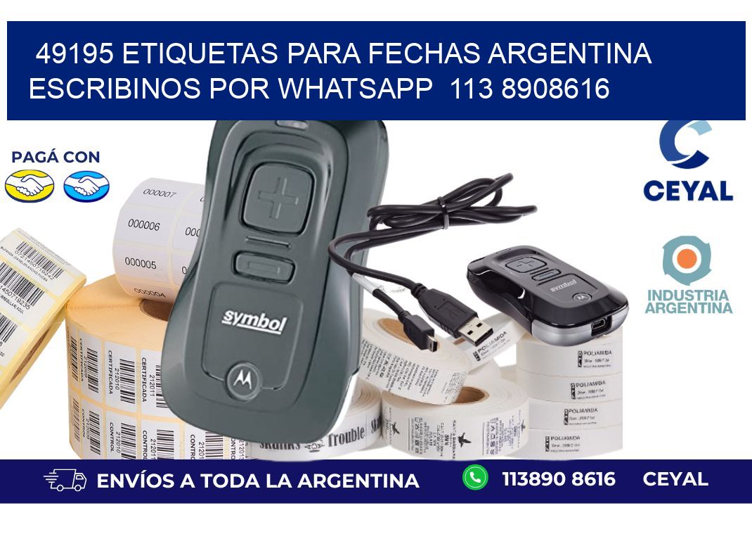 49195 ETIQUETAS PARA FECHAS ARGENTINA ESCRIBINOS POR WHATSAPP  113 8908616