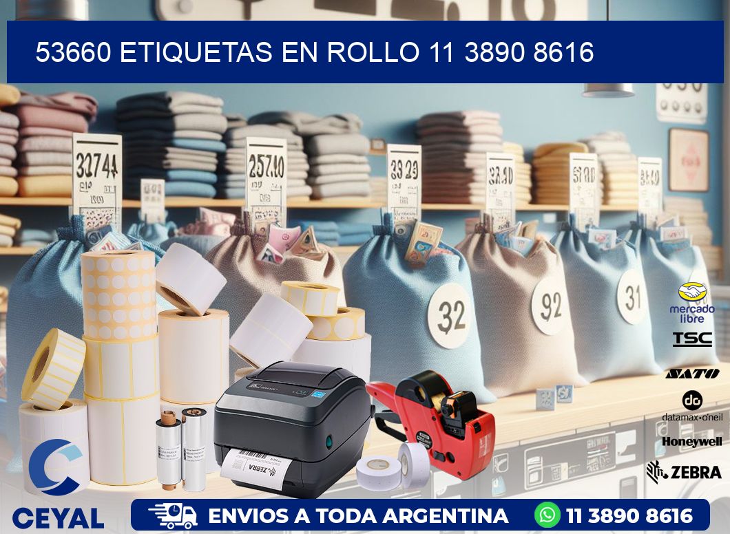 53660 ETIQUETAS EN ROLLO 11 3890 8616