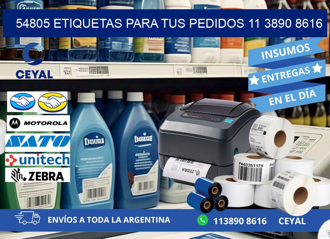 54805 ETIQUETAS PARA TUS PEDIDOS 11 3890 8616