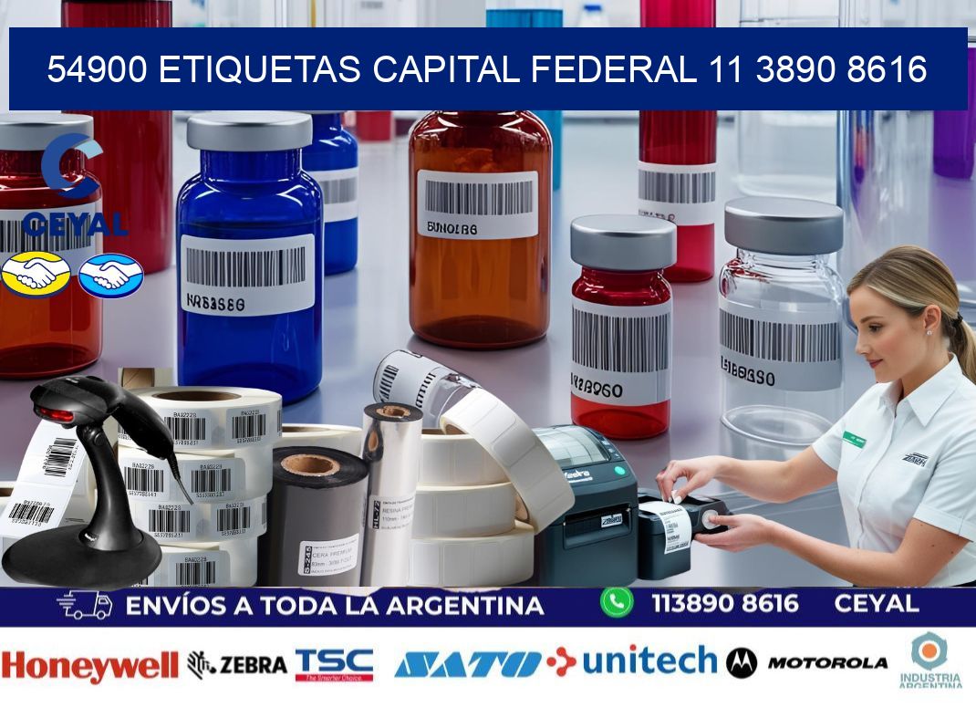 54900 ETIQUETAS CAPITAL FEDERAL 11 3890 8616