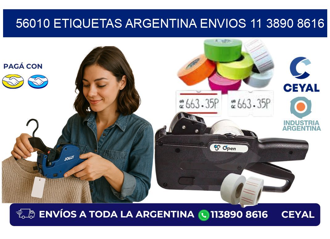 56010 ETIQUETAS ARGENTINA ENVIOS 11 3890 8616