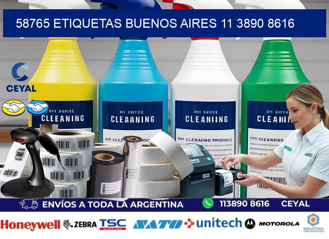 58765 ETIQUETAS BUENOS AIRES 11 3890 8616