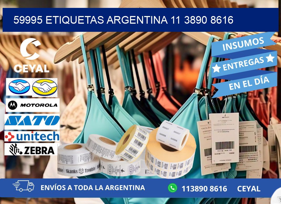 59995 ETIQUETAS ARGENTINA 11 3890 8616