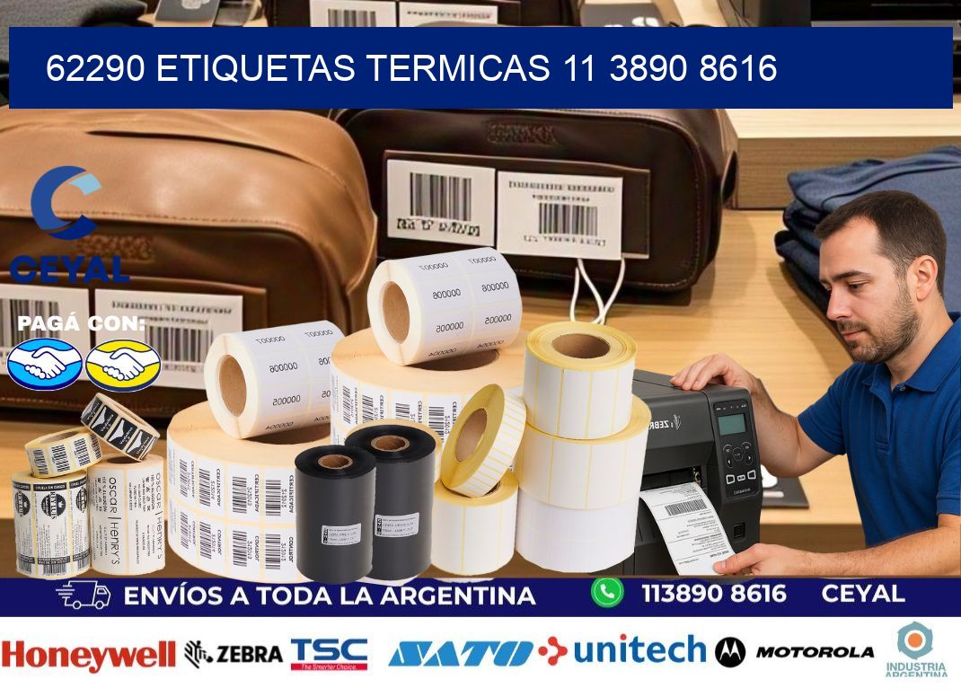 62290 ETIQUETAS TERMICAS 11 3890 8616