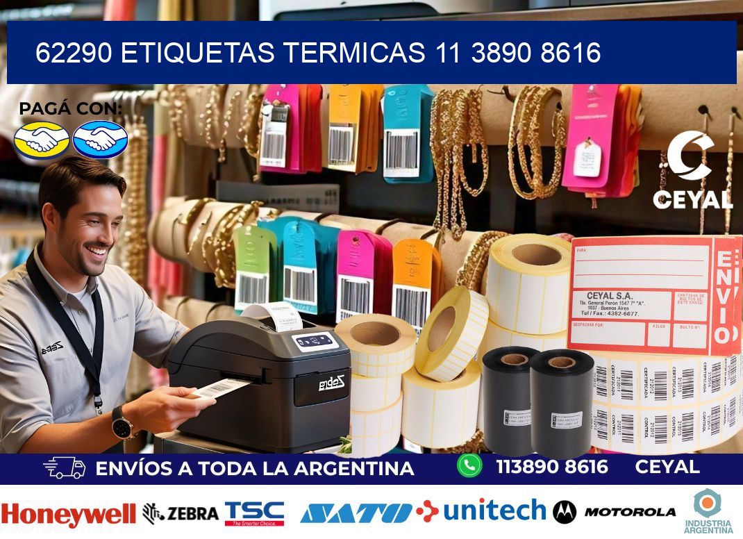 62290 ETIQUETAS TERMICAS 11 3890 8616