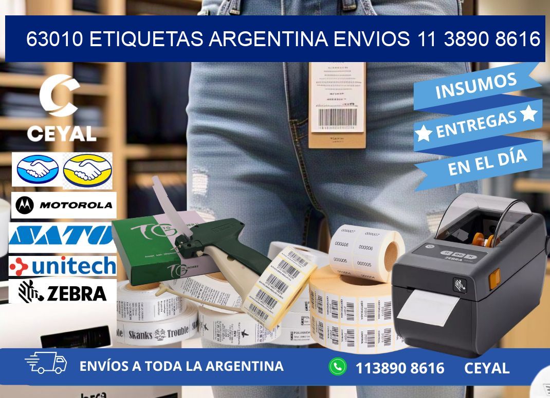 63010 ETIQUETAS ARGENTINA ENVIOS 11 3890 8616