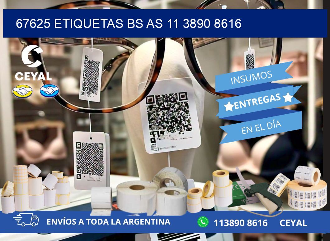 67625 ETIQUETAS BS AS 11 3890 8616