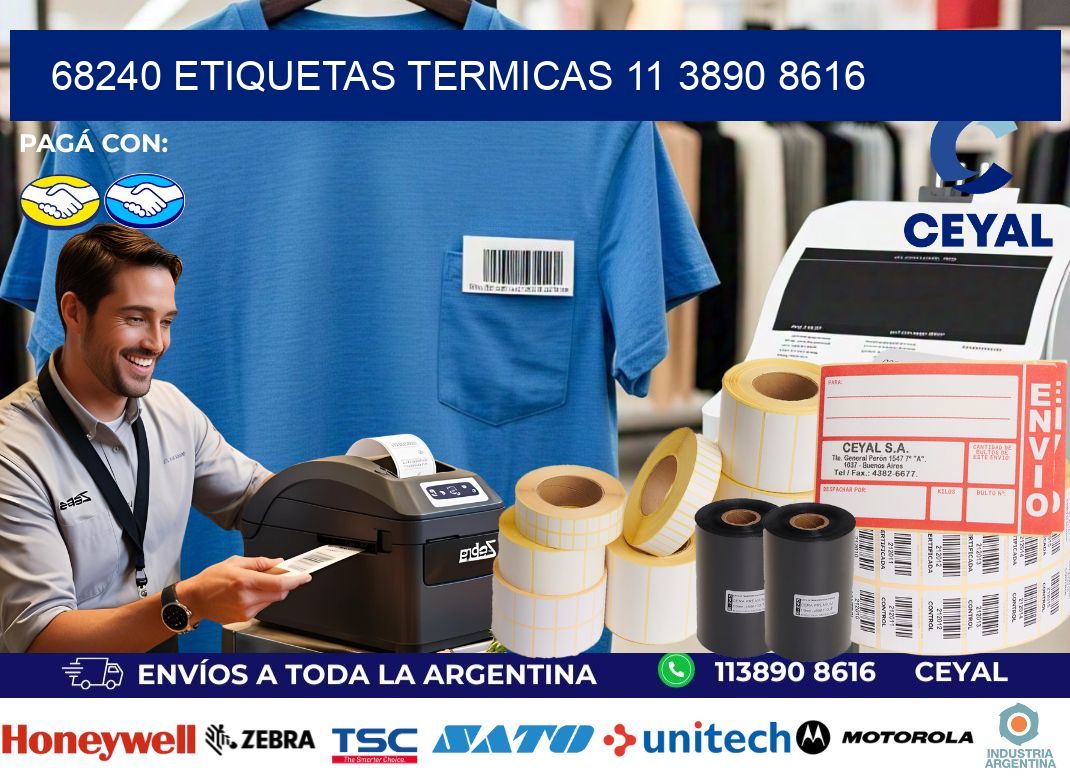 68240 ETIQUETAS TERMICAS 11 3890 8616