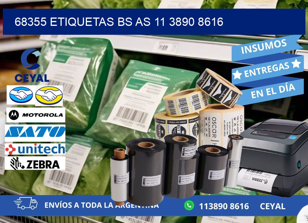 68355 ETIQUETAS BS AS 11 3890 8616