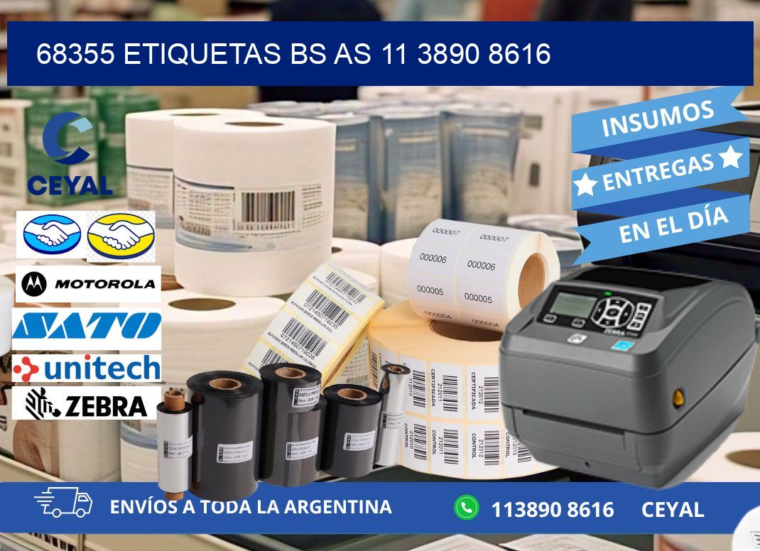 68355 ETIQUETAS BS AS 11 3890 8616