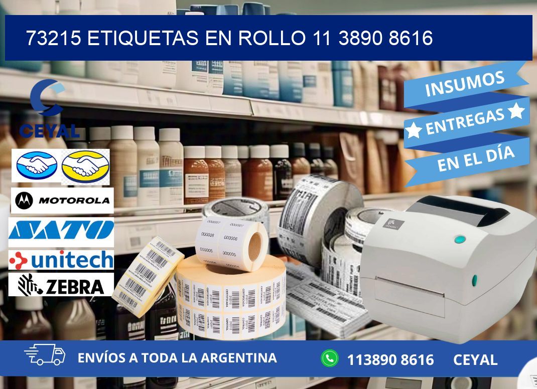 73215 ETIQUETAS EN ROLLO 11 3890 8616