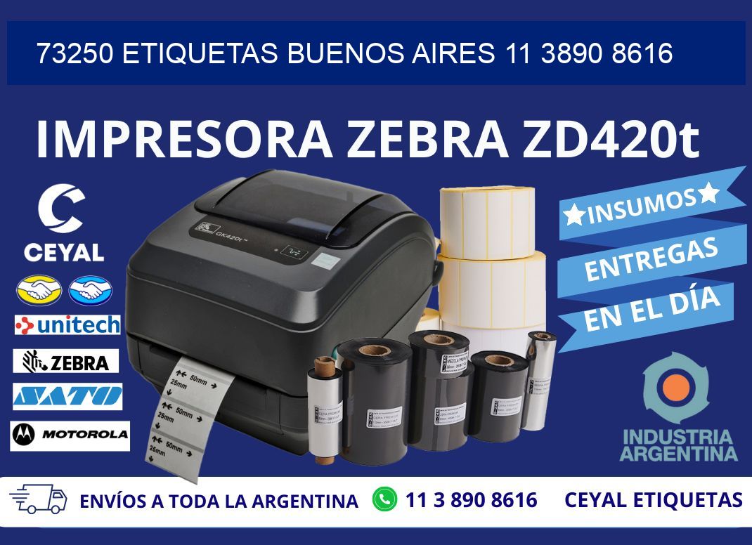 73250 ETIQUETAS BUENOS AIRES 11 3890 8616