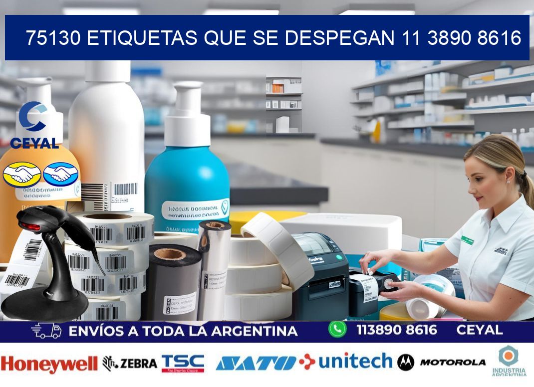 75130 ETIQUETAS QUE SE DESPEGAN 11 3890 8616