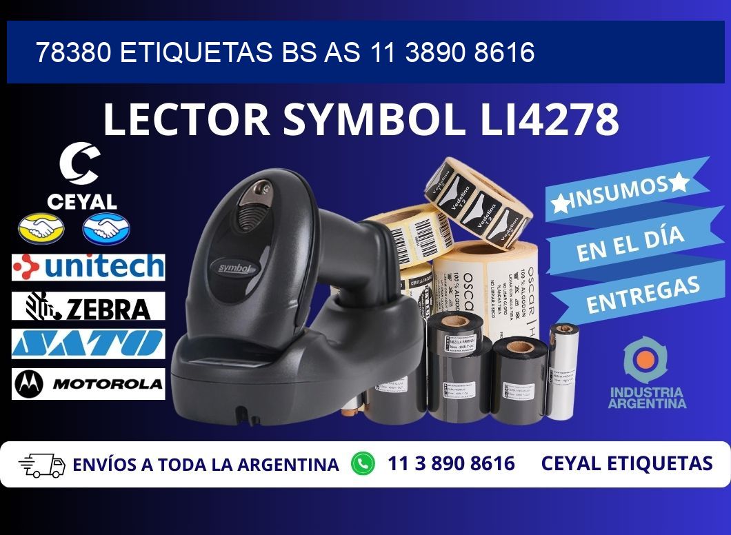 78380 ETIQUETAS BS AS 11 3890 8616