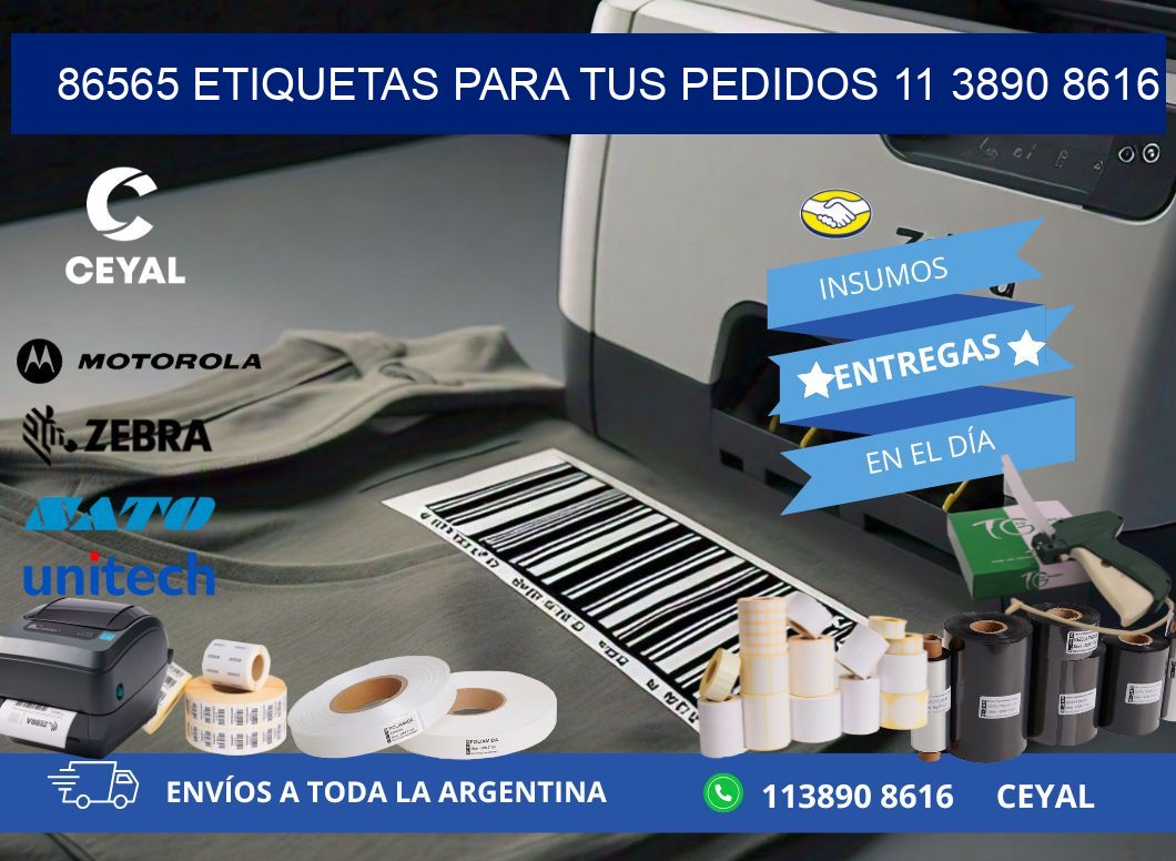 86565 ETIQUETAS PARA TUS PEDIDOS 11 3890 8616