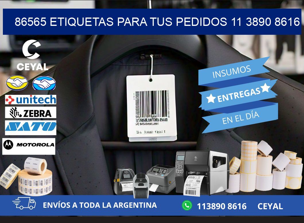 86565 ETIQUETAS PARA TUS PEDIDOS 11 3890 8616
