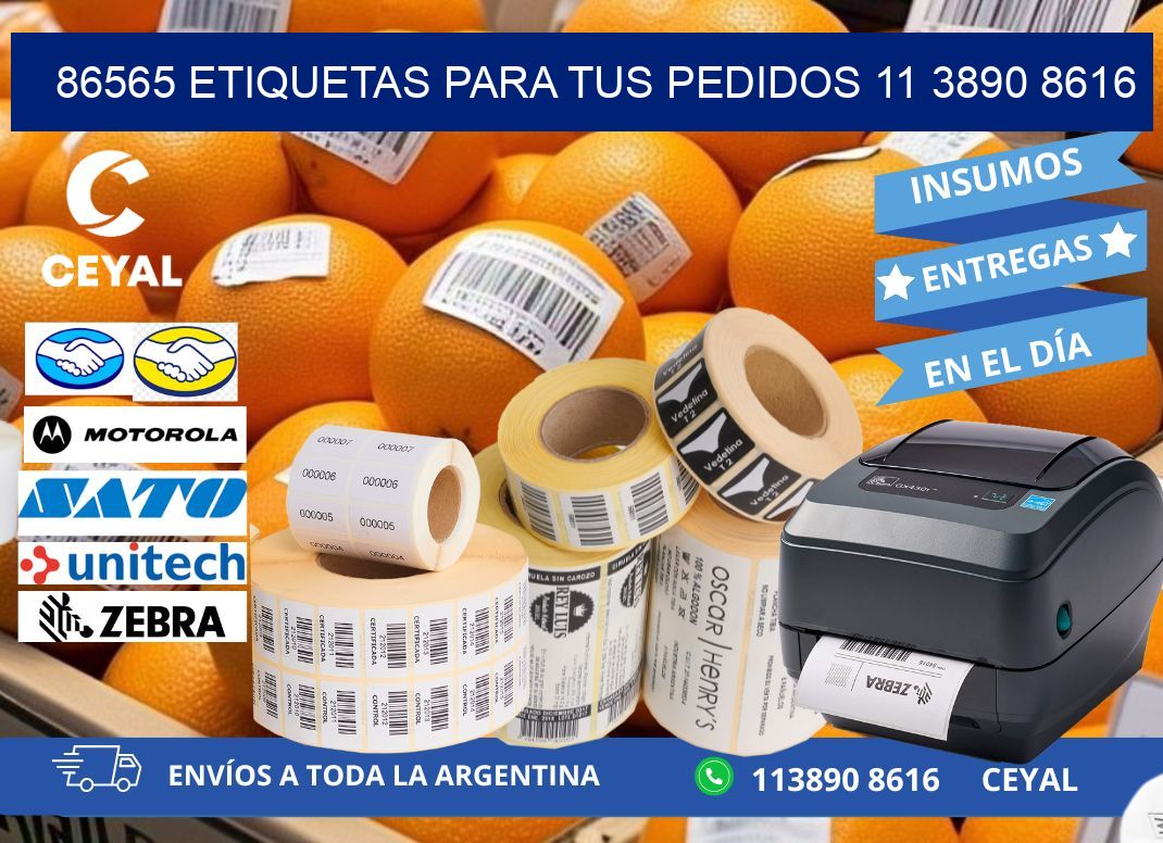 86565 ETIQUETAS PARA TUS PEDIDOS 11 3890 8616