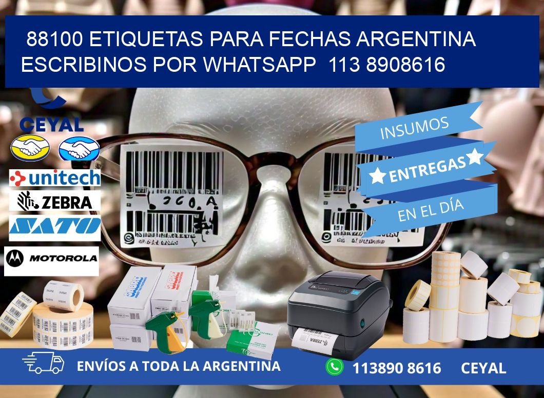 88100 ETIQUETAS PARA FECHAS ARGENTINA ESCRIBINOS POR WHATSAPP  113 8908616
