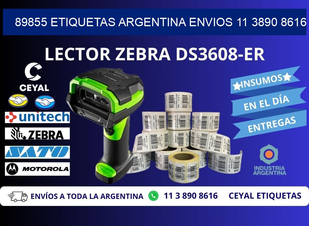 89855 ETIQUETAS ARGENTINA ENVIOS 11 3890 8616