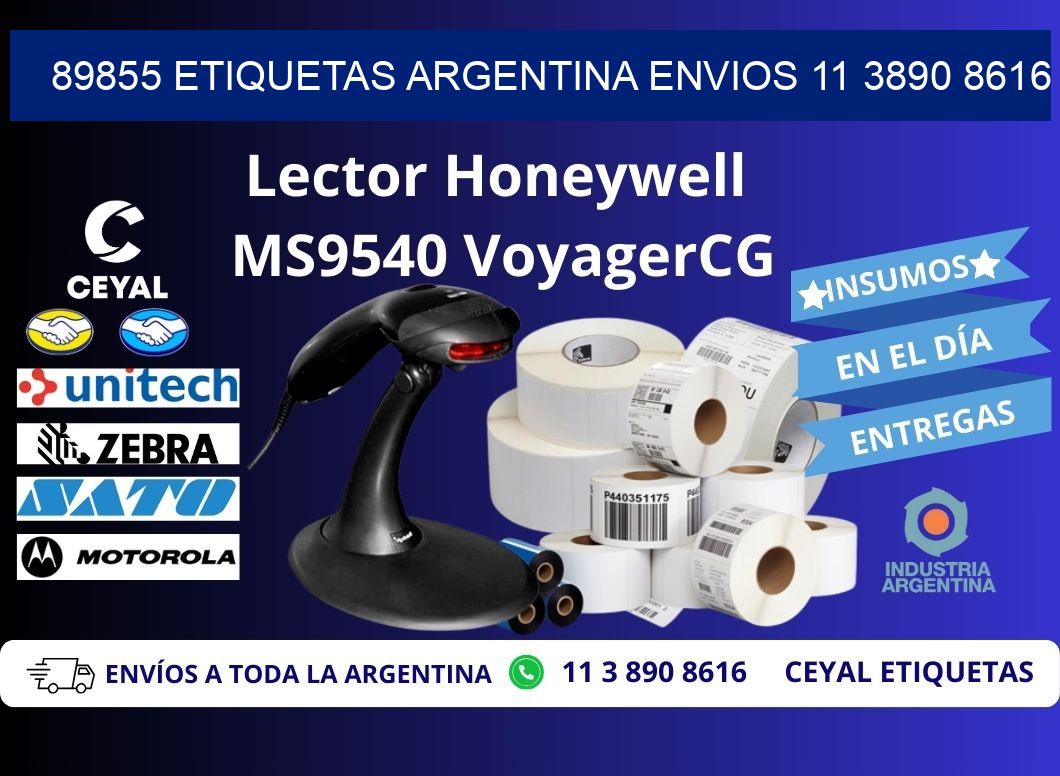 89855 ETIQUETAS ARGENTINA ENVIOS 11 3890 8616