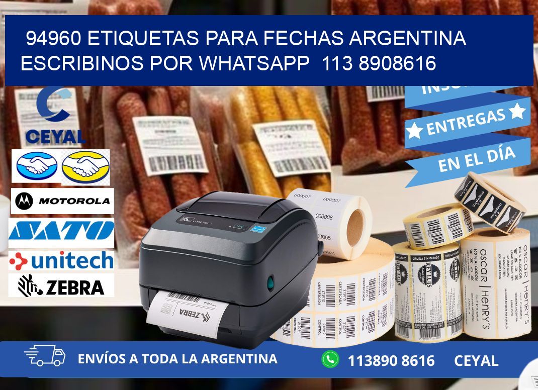 94960 ETIQUETAS PARA FECHAS ARGENTINA ESCRIBINOS POR WHATSAPP  113 8908616