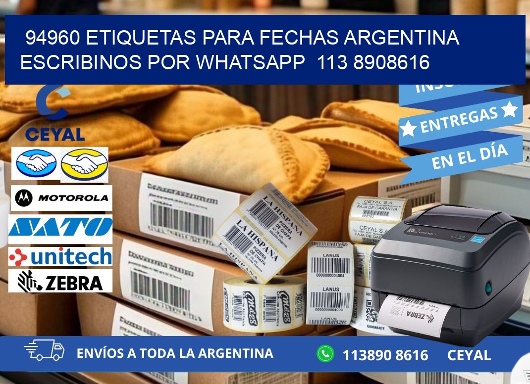 94960 ETIQUETAS PARA FECHAS ARGENTINA ESCRIBINOS POR WHATSAPP  113 8908616