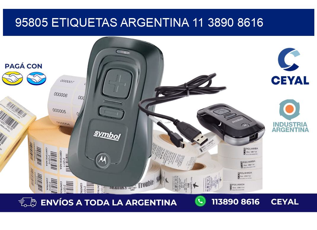 95805 ETIQUETAS ARGENTINA 11 3890 8616