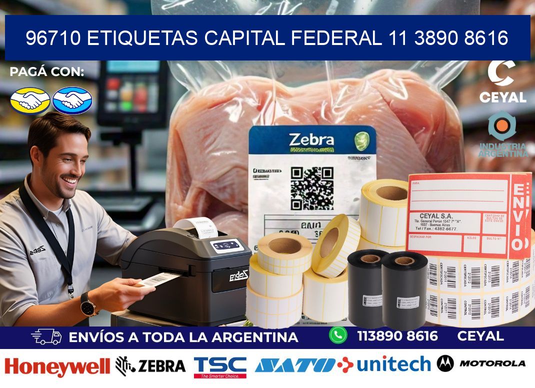 96710 ETIQUETAS CAPITAL FEDERAL 11 3890 8616