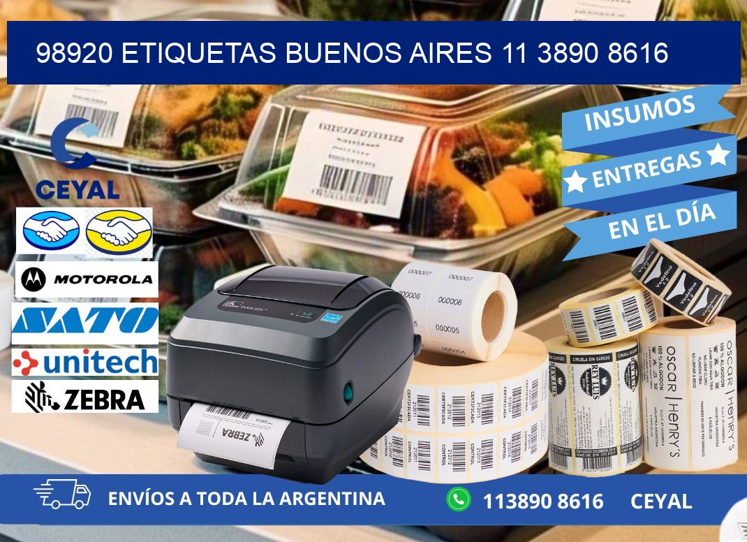 98920 ETIQUETAS BUENOS AIRES 11 3890 8616