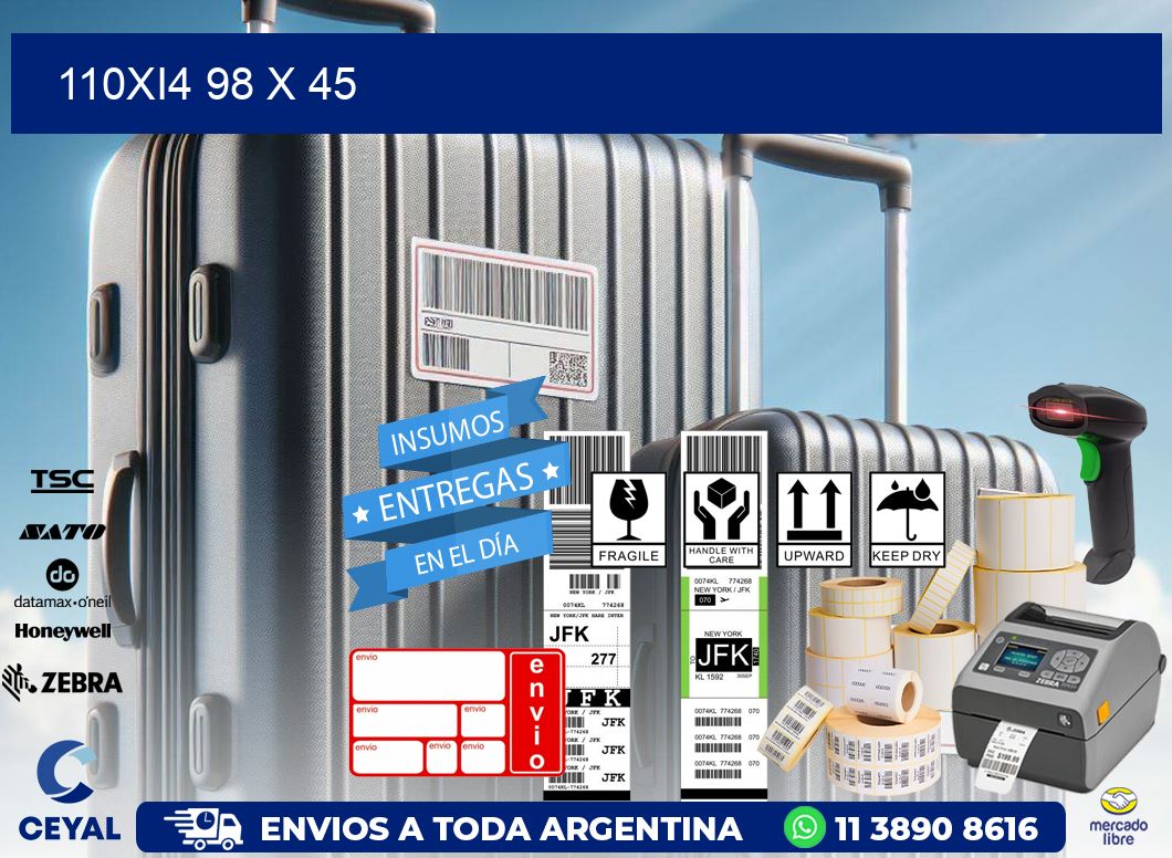 110Xi4 98 x 45
