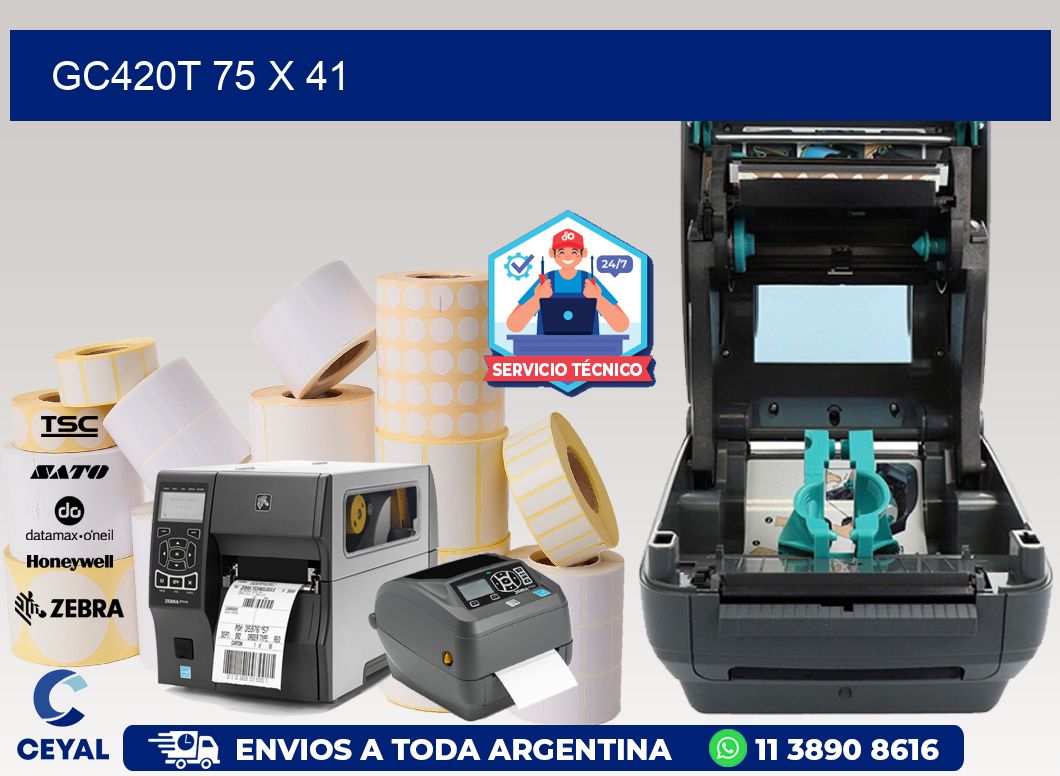 GC420T 75 x 41