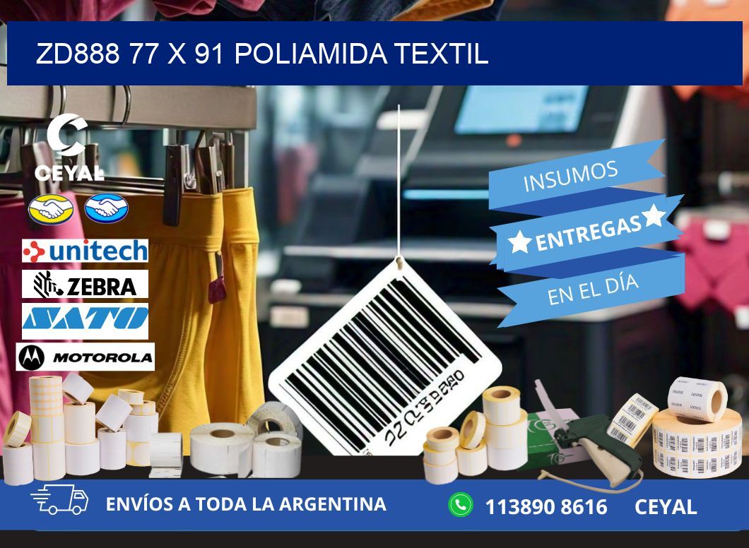 ZD888 77 x 91 POLIAMIDA TEXTIL
