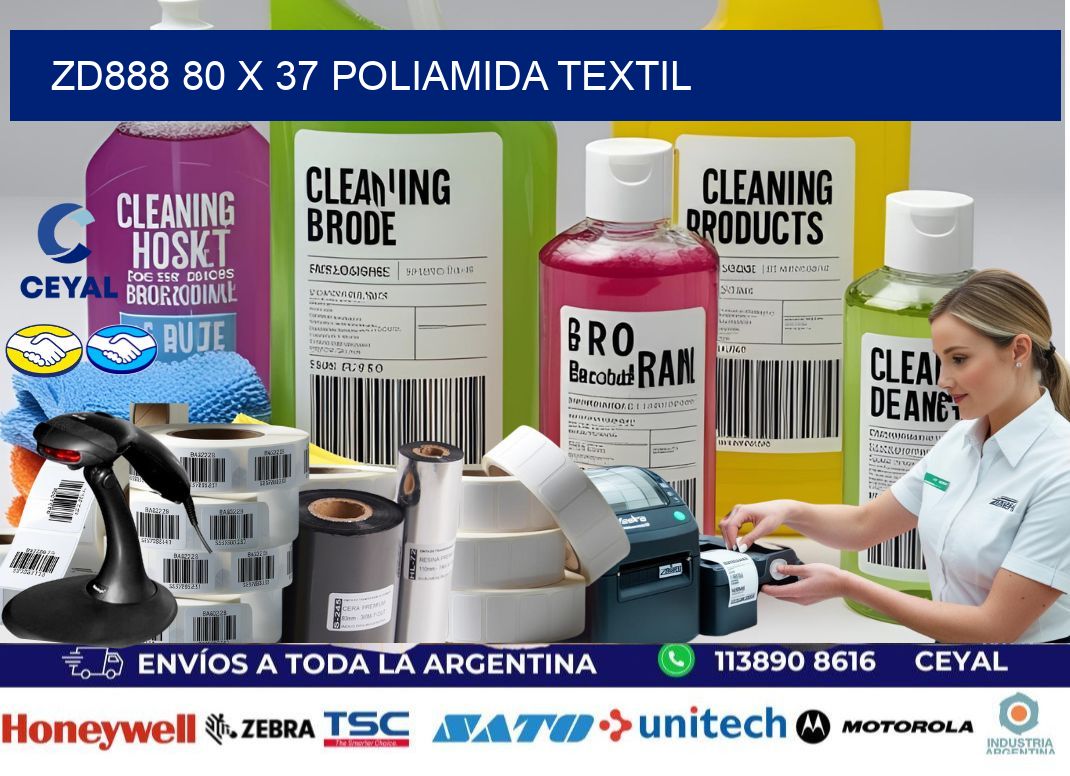 ZD888 80 x 37 POLIAMIDA TEXTIL