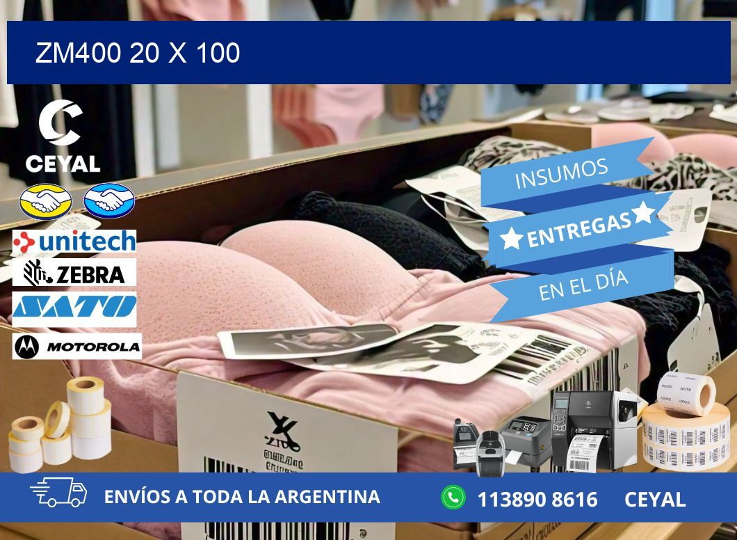 ZM400 20 x 100