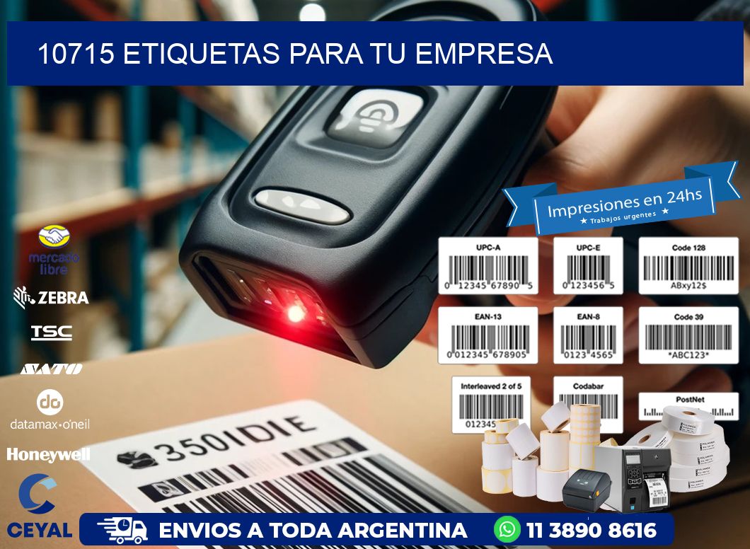 10715 etiquetas para tu empresa