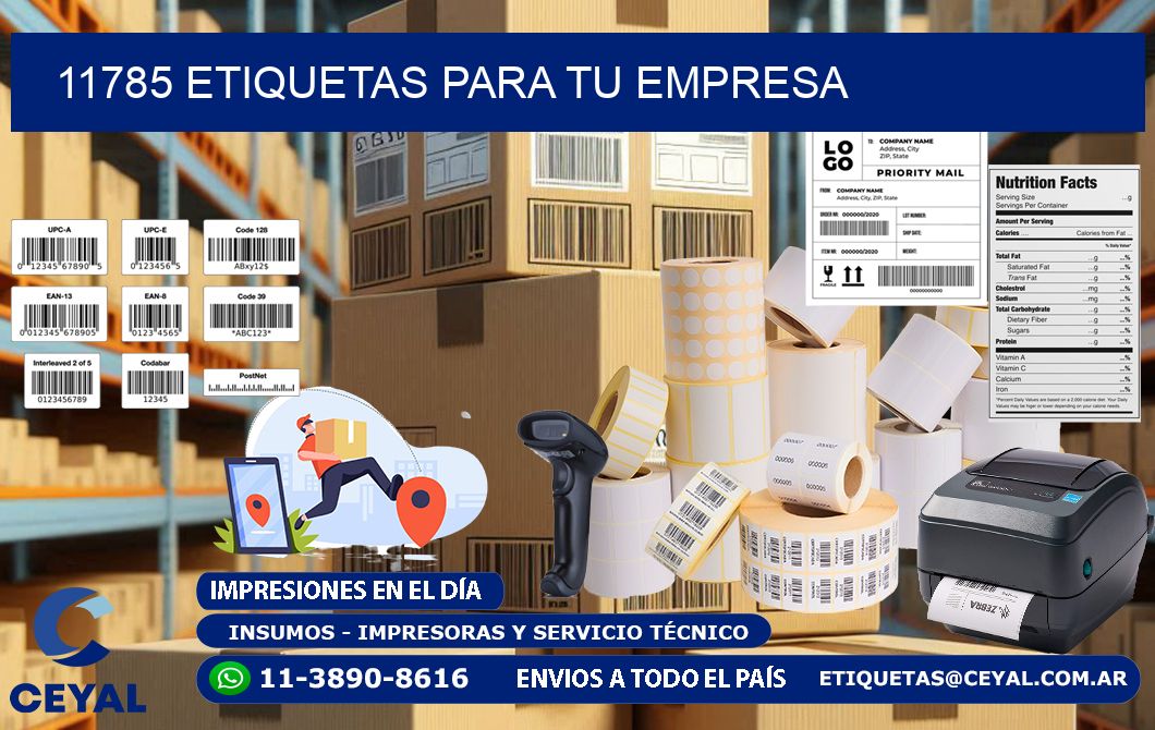 11785 etiquetas para tu empresa