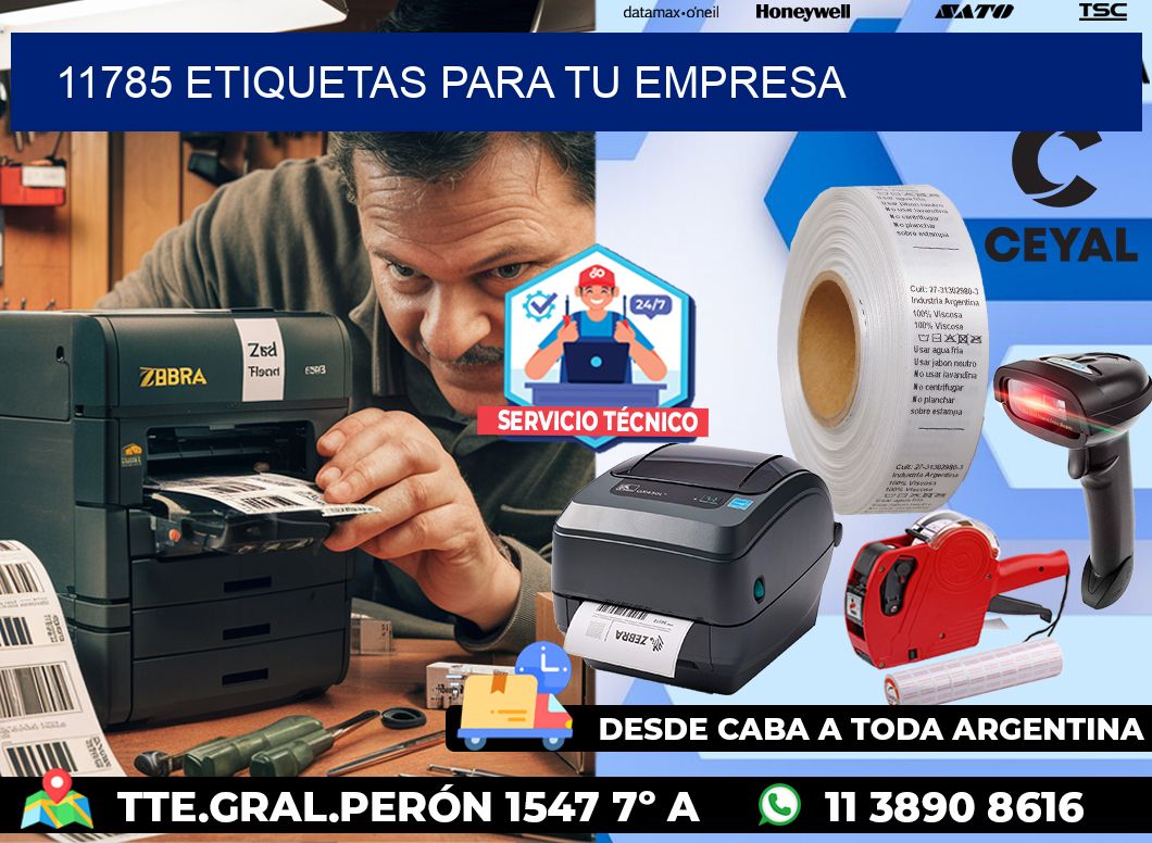 11785 etiquetas para tu empresa
