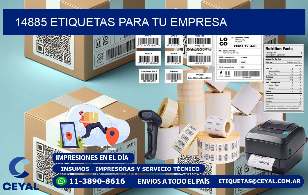 14885 etiquetas para tu empresa