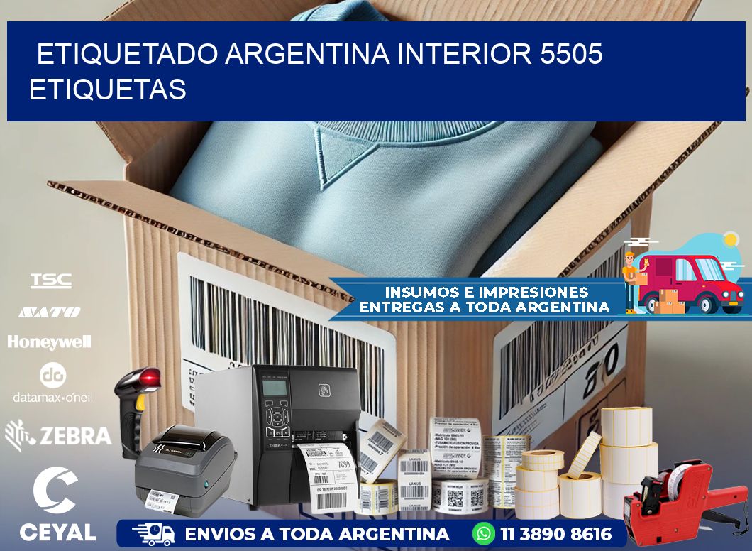 etiquetado argentina interior 5505 etiquetas